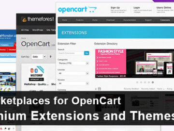 6 Marketplaces for Premium OpenCart Extensions and Themes